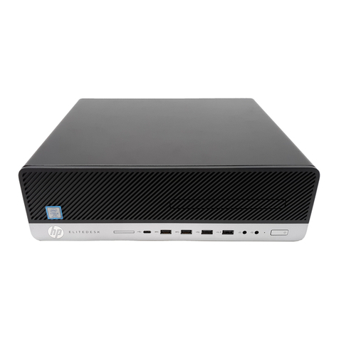 HP EliteDesk 800 G5 Installation instructions