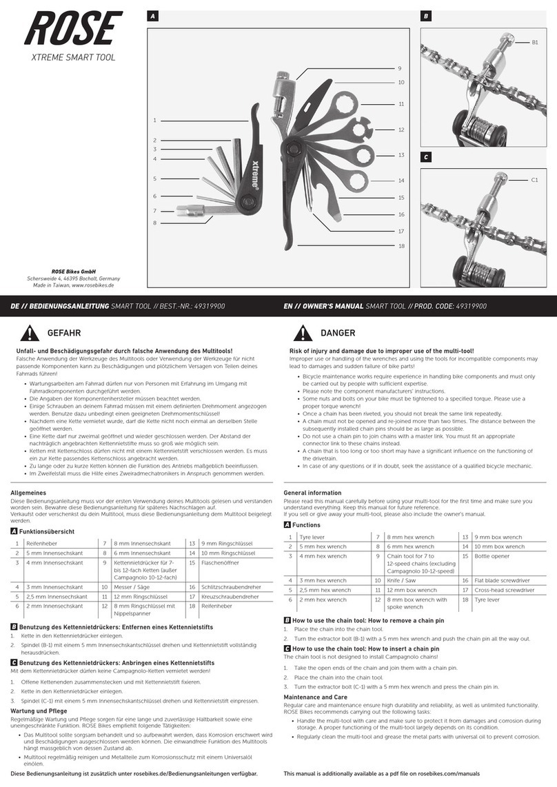 Rose electronics XTREME SMART TOOL User manual