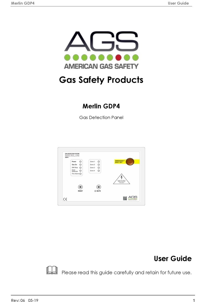 AGS Merlin GDP4 User manual