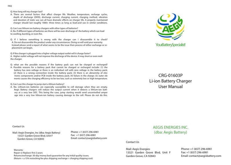 Aegis CRG-01603P user manual