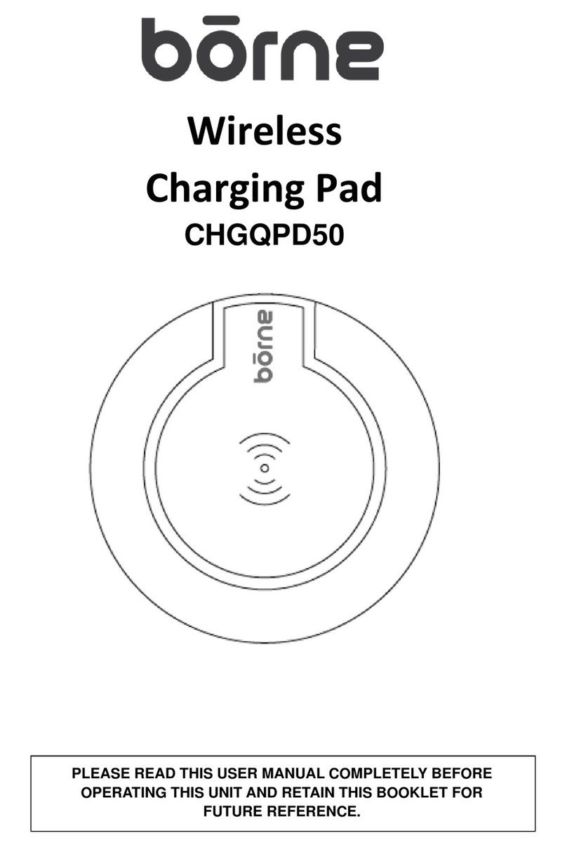 borne CHGQPD50 manual