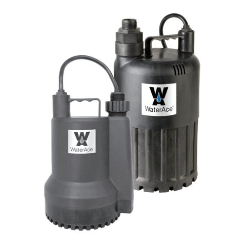 WaterAce WAUP Series owner's manual
