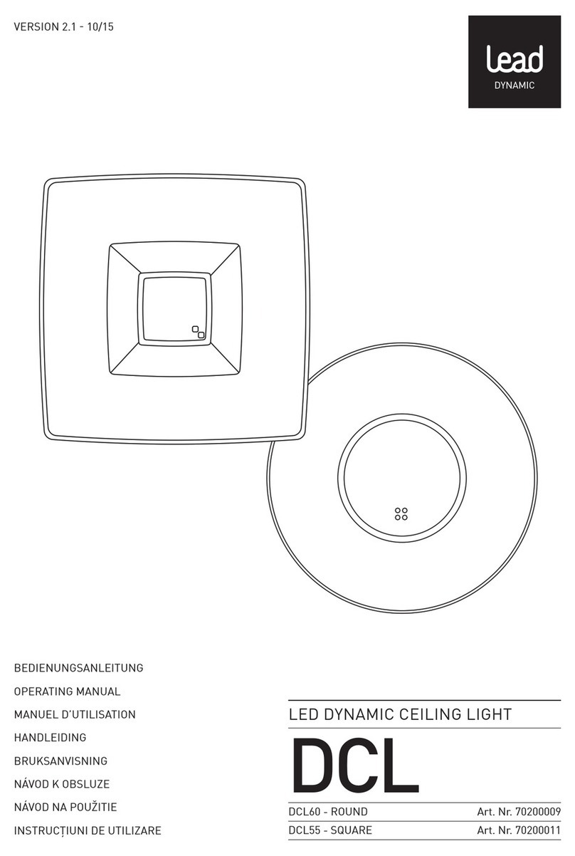 LEAD dynamic DCL60-ROUND User manual