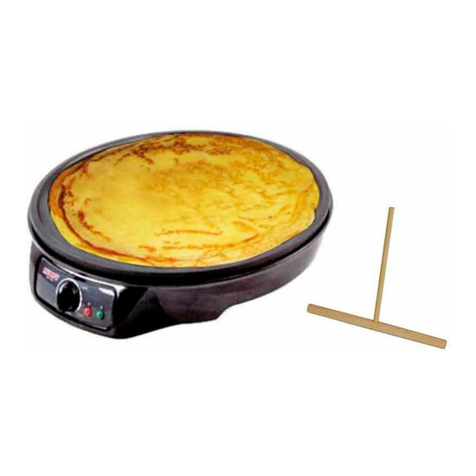 Team Kalorik TKG PIE 1000 operating instructions