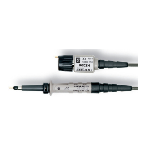 Hameg HZ200 User manual