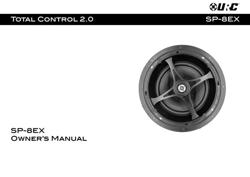 URC SP-8EX User manual