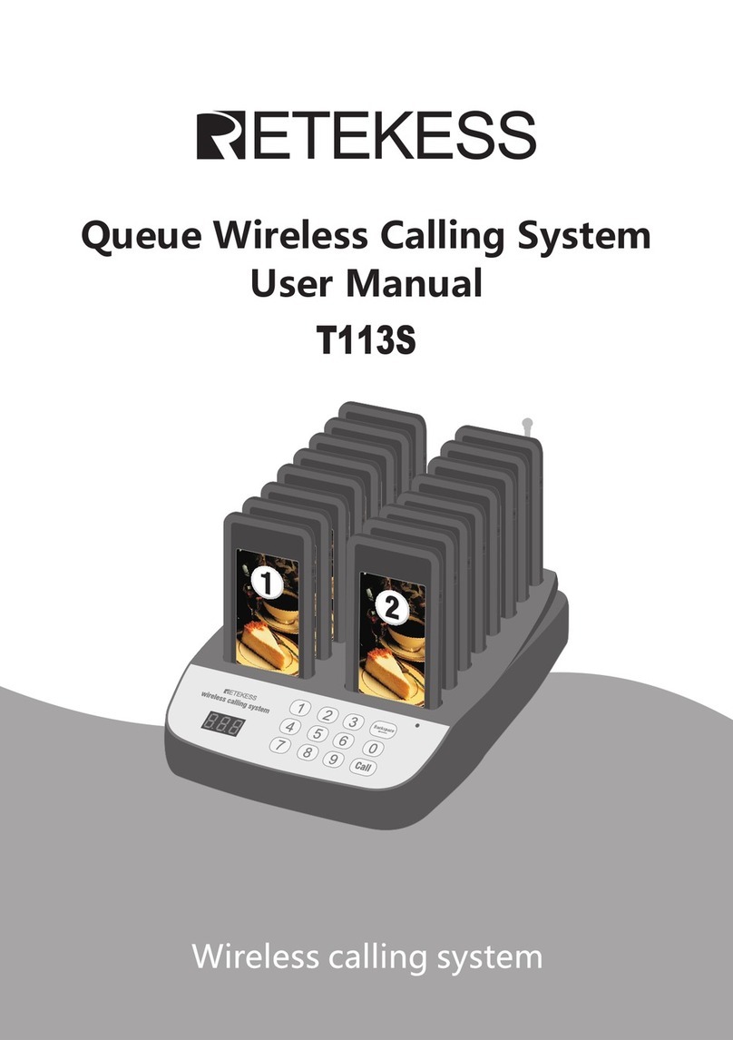 Retekess T113S user manual