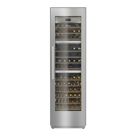 Miele KWT 2601 SF Operating and installation instructions