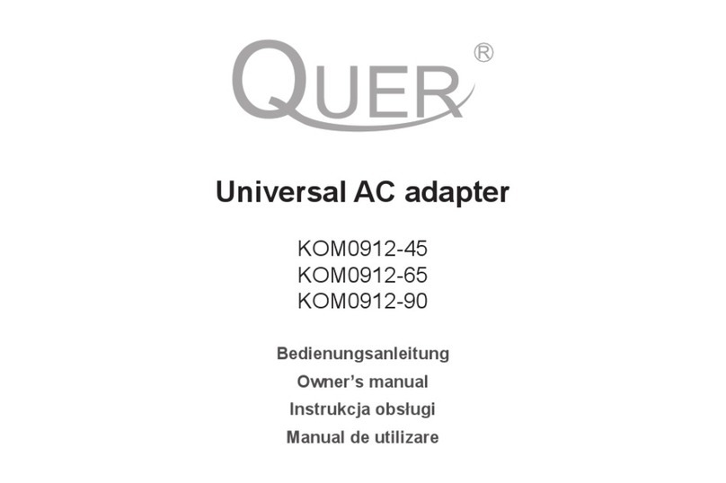 Quer KOM0912-45 owner's manual