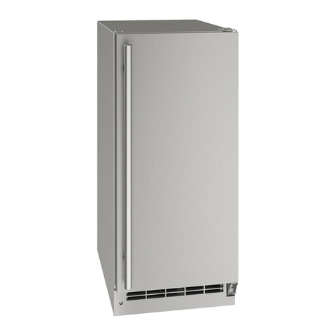 U-Line UORE115 Installation manual