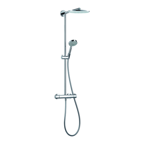 Hans Grohe Raindance Showerpipe Eco Instructions for use/assembly instructions