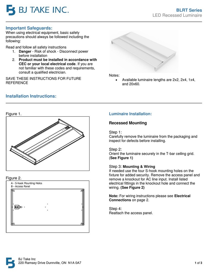 BJ TAKE BLRT Series quick start guide