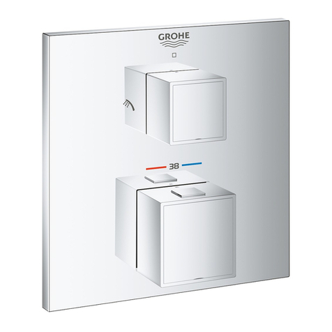 Grohe Grohtherm Cube manual