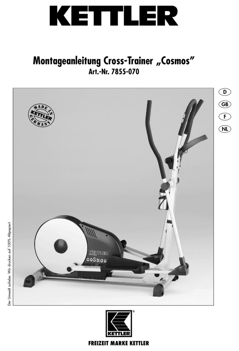 Kettler Cosmos User manual