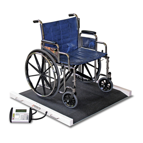 Detecto BRW1000 User manual
