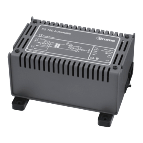 Truma PS 100 Automatic Operating instructions & installation instructions