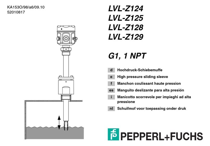 Pepperl+Fuchs LVL-Z124 manual
