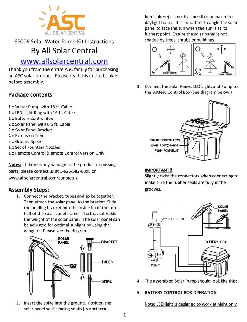 ASC SP009 instructions ASC SP009 instructions