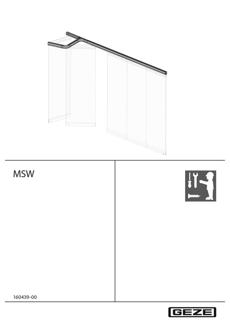 GEZE MSW manual
