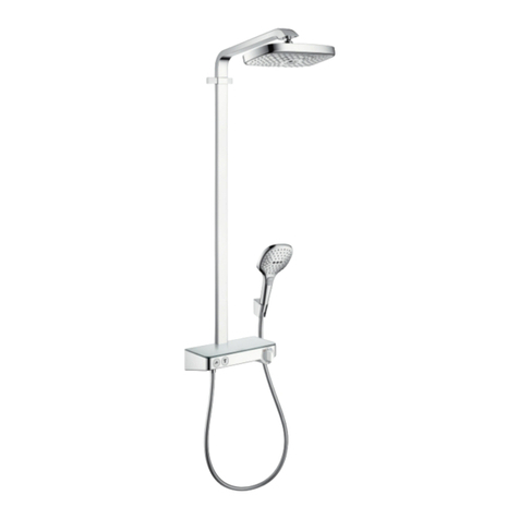Hans Grohe Raindance Select 2jet 27126000 Instructions for use/assembly instructions