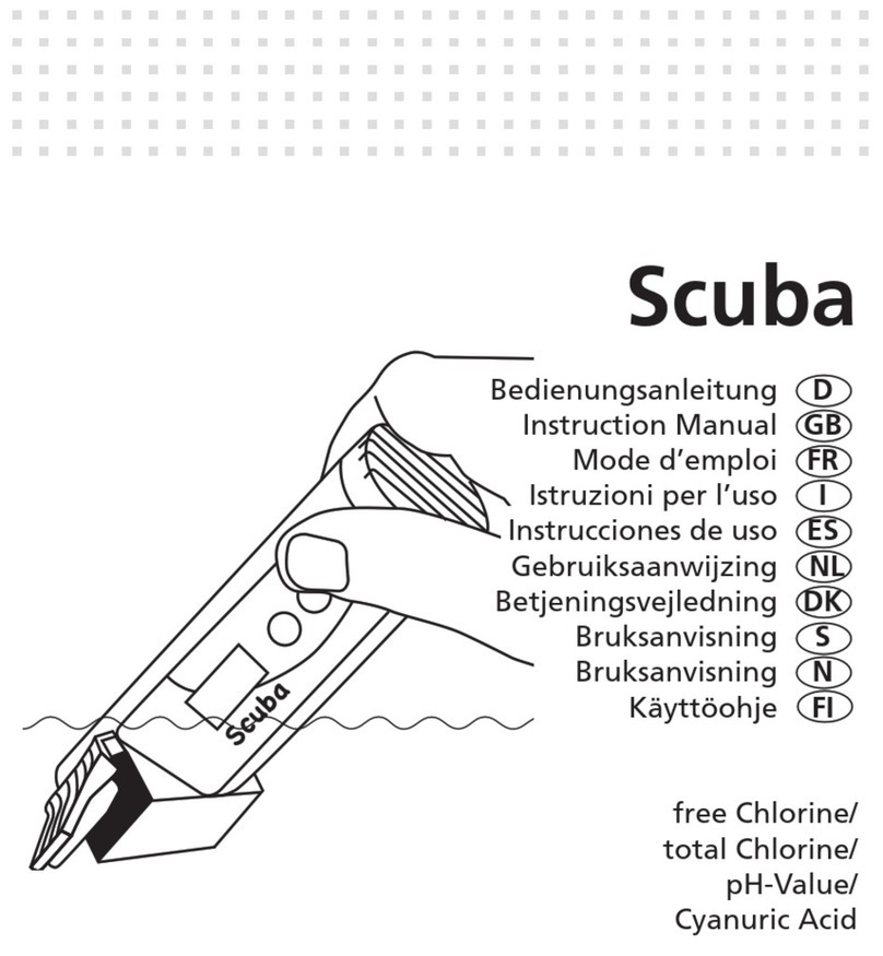 Lovibond Scuba instruction manual