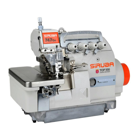 Siruba 700QD User manual Siruba 700QD User manual