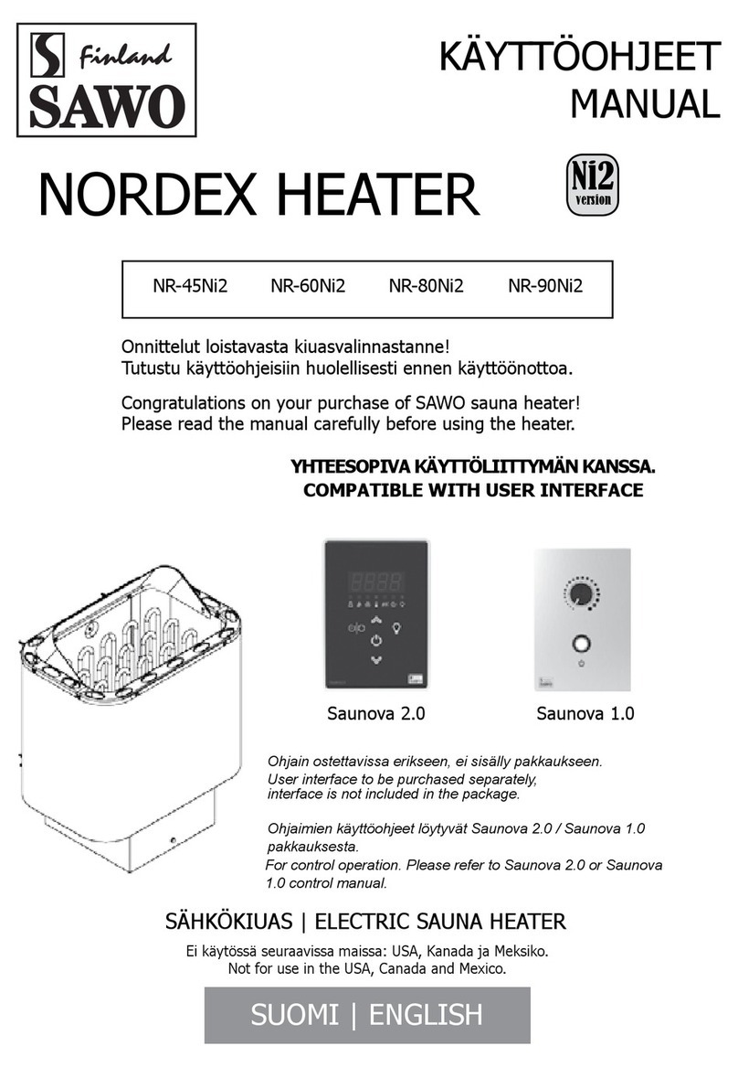 Sawo NORDEX Series User manual
