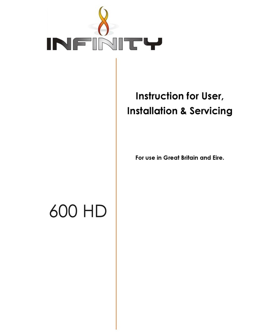 Infinity 600HD Instruction for user, Installation & Servicing Infinity 600HD Instruction for user, Installation & Servicing