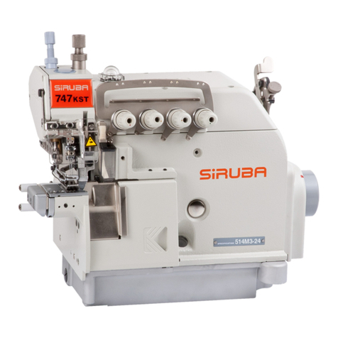 Siruba 700KST User manual Siruba 700KST User manual