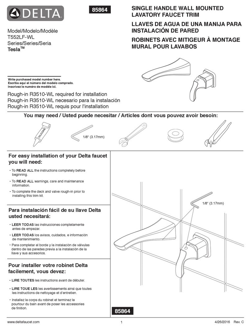 Delta Tesla T552LF-WL User manual