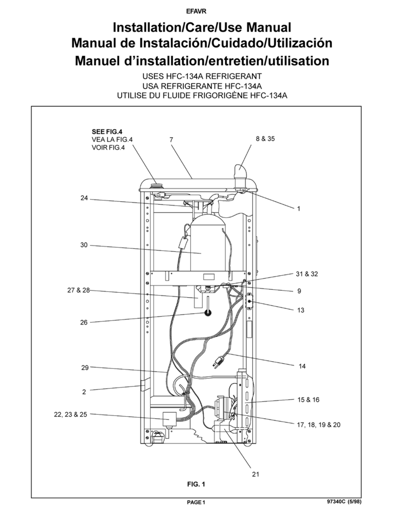 Elkay EFAVR Installation manual
