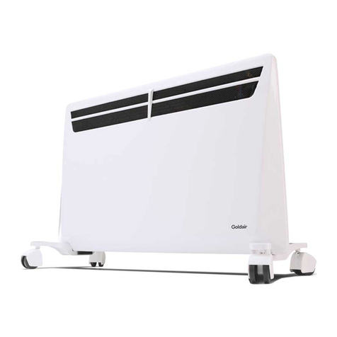 Goldair Platinum HeatSmart Series User manual