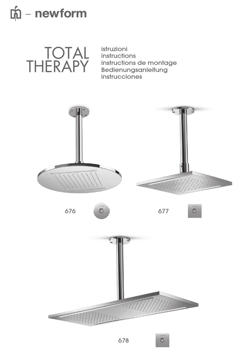 newform TOTAL THERAPY 676 instructions