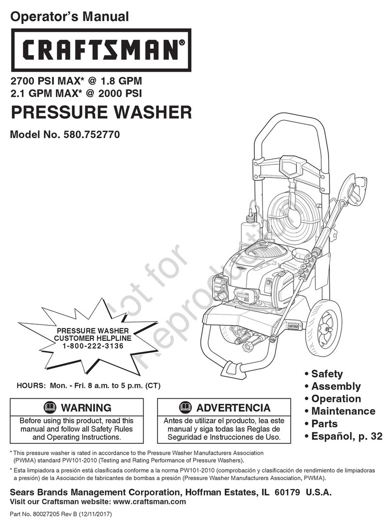 Craftsman 580.752770 User manual