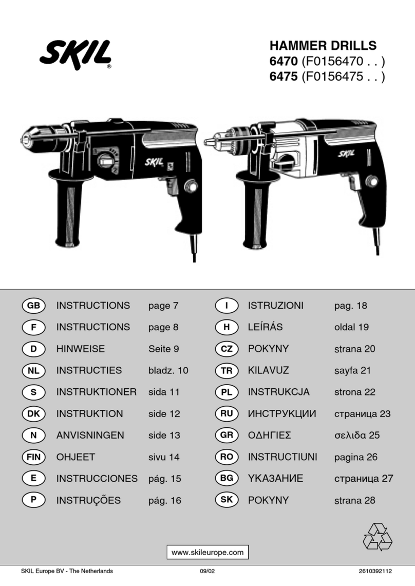 Skil 6475 User manual