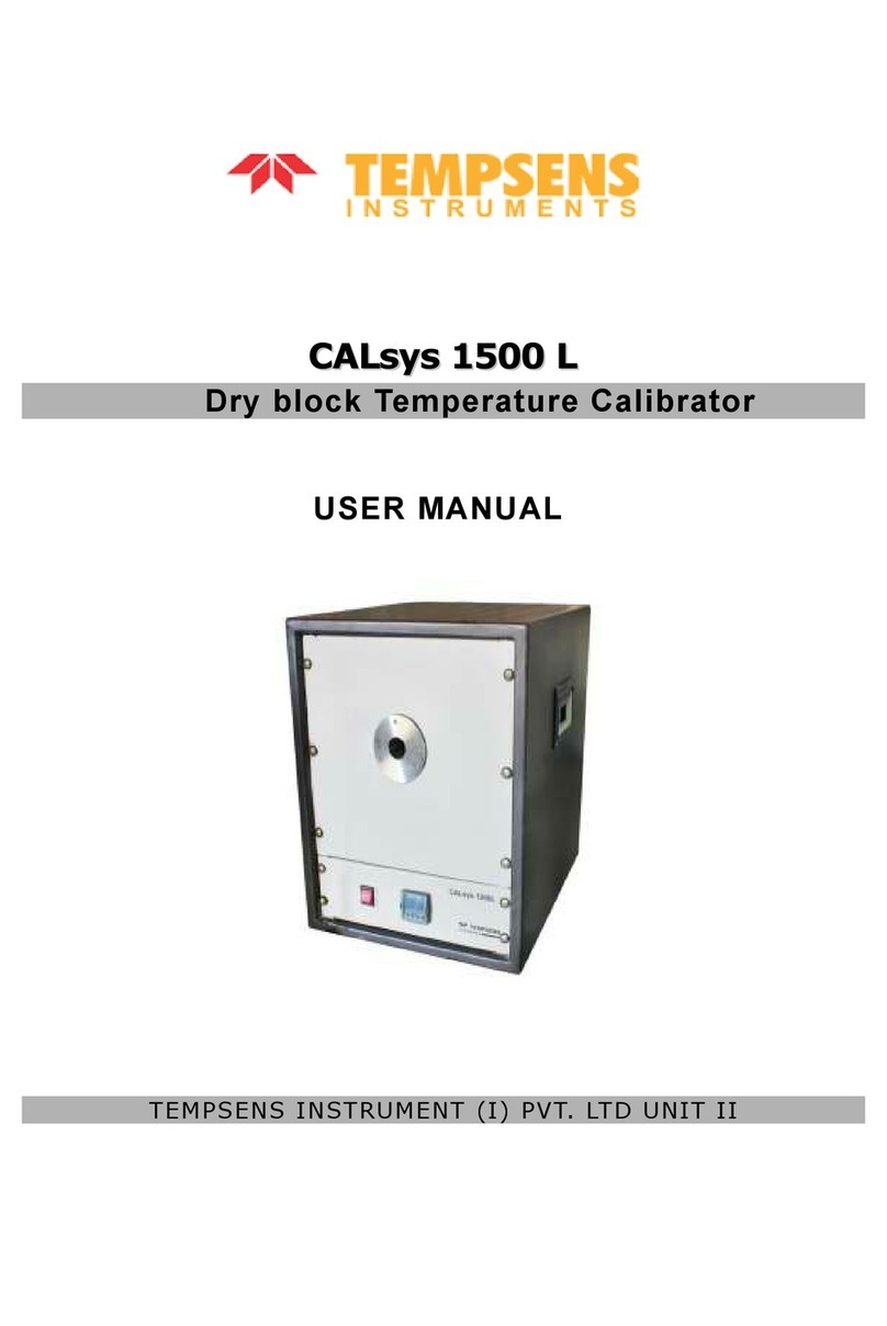 Tempsens CALsys 1500 L user manual