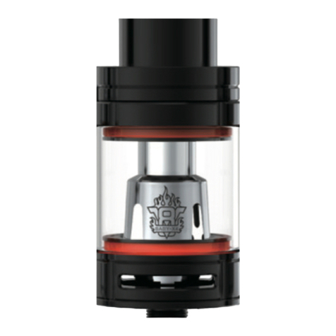 STEAMAX TFV8 BIG BABY CLEAROMIZER User manual