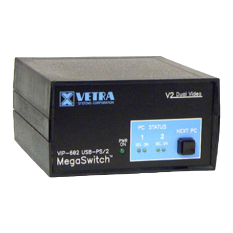 Vetra MegaSwitch VIP-602 Series User manual