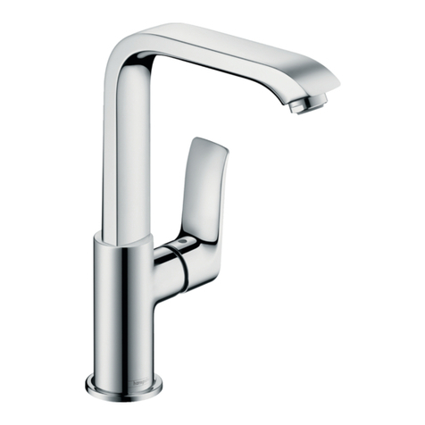 Hans Grohe Metris 230 Series Instructions for use Hans Grohe Metris 230 Series Instructions for use