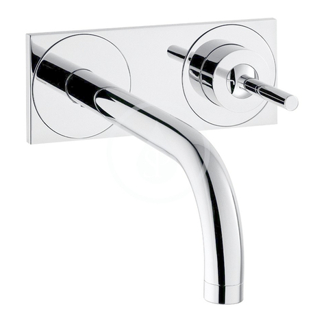 Hans Grohe AXOR  Uno 38112000 Manual