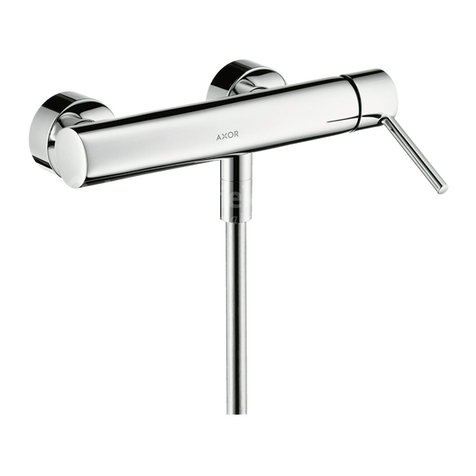 Hans Grohe AXOR Starck Series Instructions for use/assembly instructions