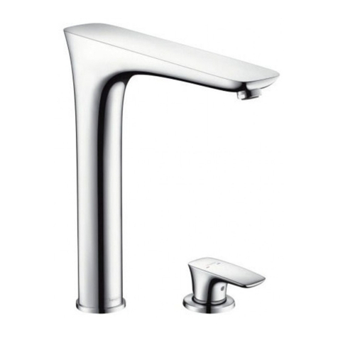 Hans Grohe PuraVida 15812000 User manual
