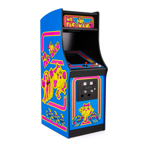 numskull Quarter Arcades MS PAC-MAN instruction manual numskull Quarter Arcades MS PAC-MAN instruction manual