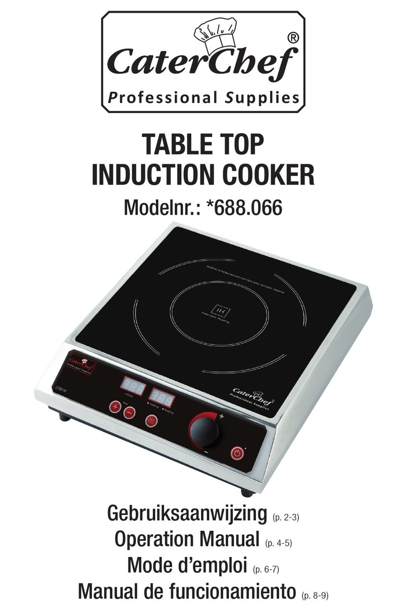 Cater Chef 688.066 Operation manual
