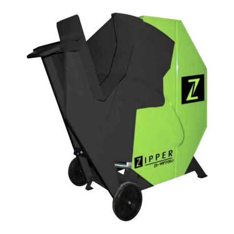 Zipper Mowers ZI-WP700J Operation manual