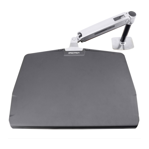 Ergotron WorkFit-P User manual Ergotron WorkFit-P User manual