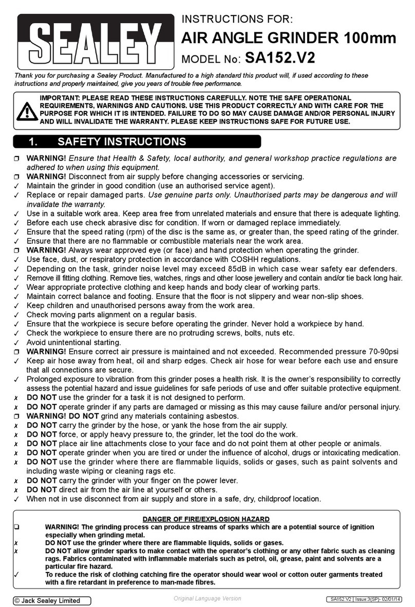 Sealey SA152.V2 instructions