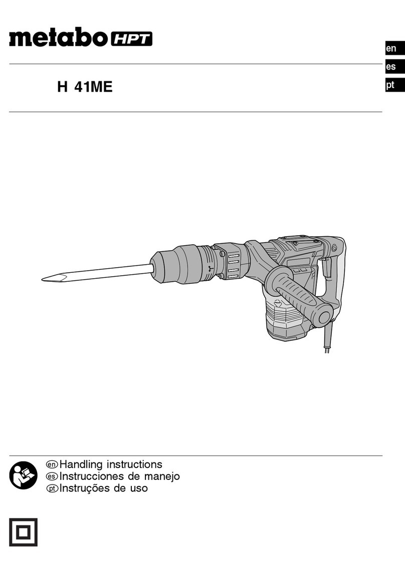 Metabo HPT H 41ME User manual