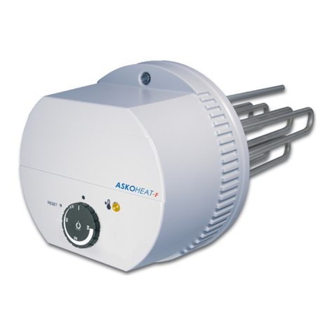 ASKOMA ASKOHEAT-FO Series Fitting instructions, user manual and service ASKOMA ASKOHEAT-FO Series Fitting instructions, user manual and service