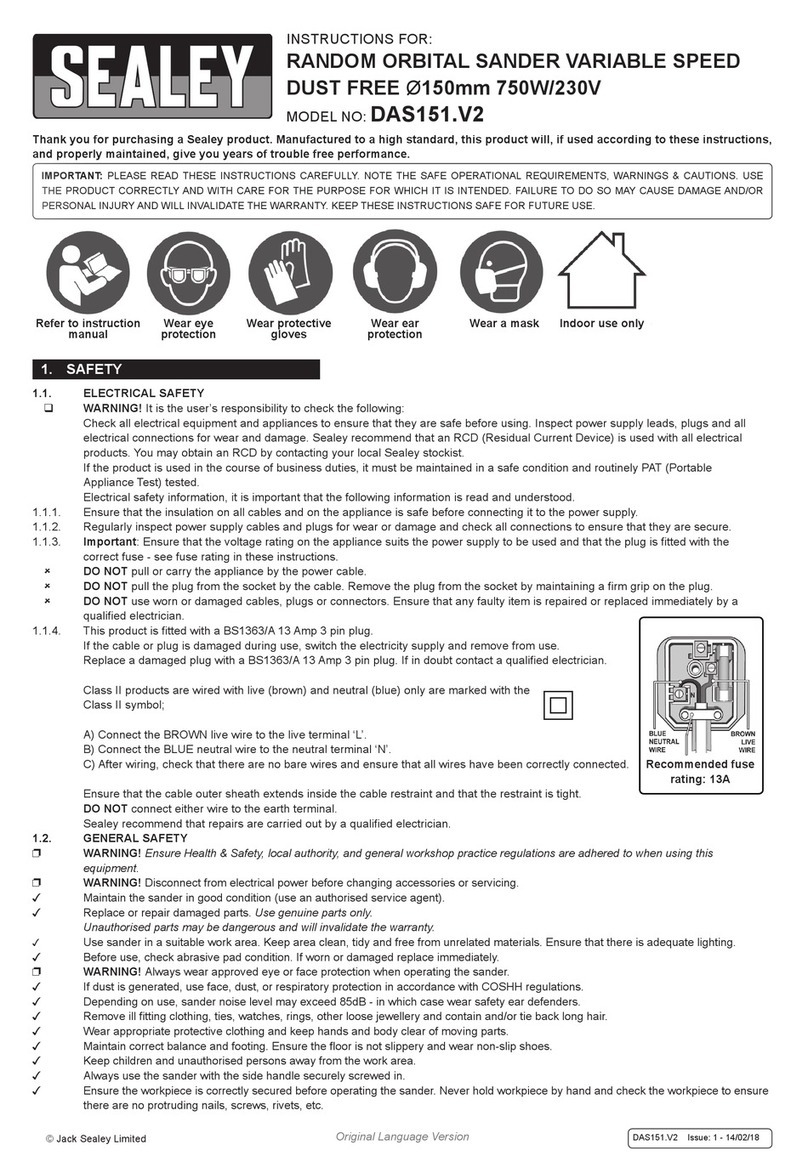Sealey DAS151.V2 User manual Sealey DAS151.V2 User manual